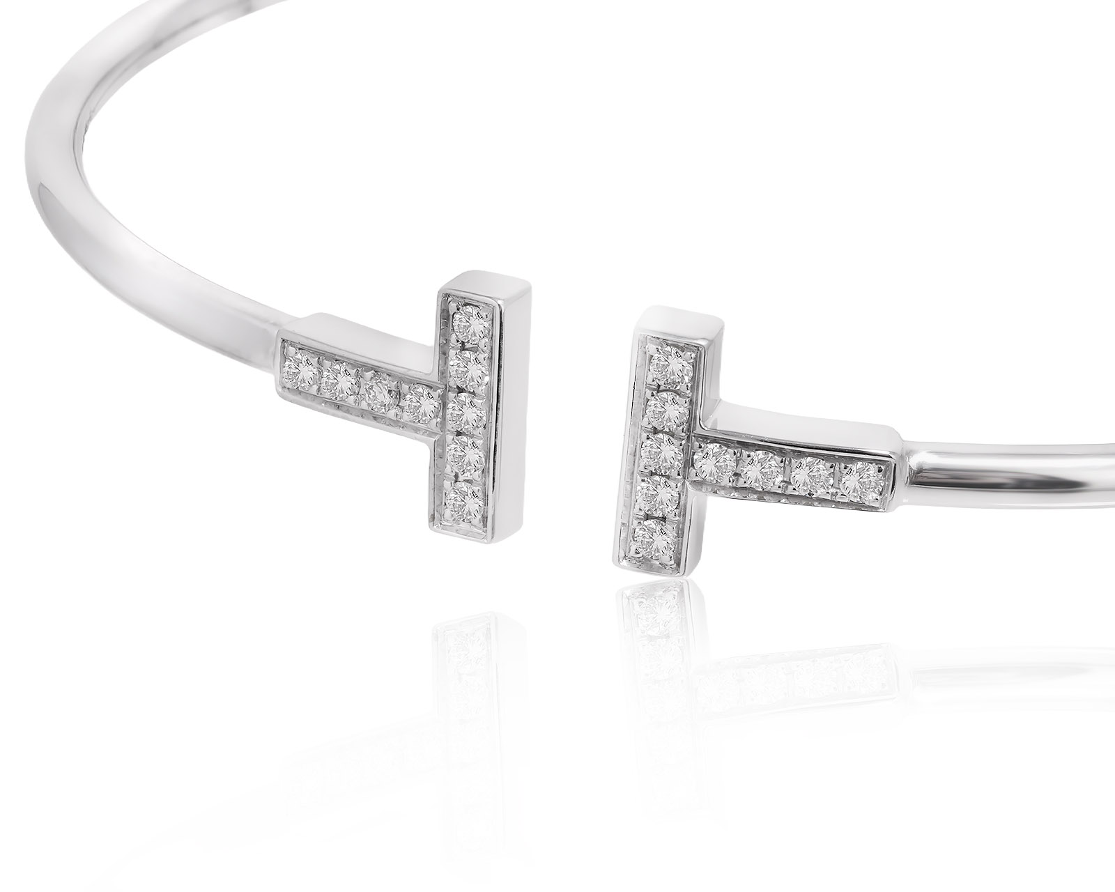 Оригинальный золотой браслет с бриллиантами 0.24ct Tiffany&Co Т