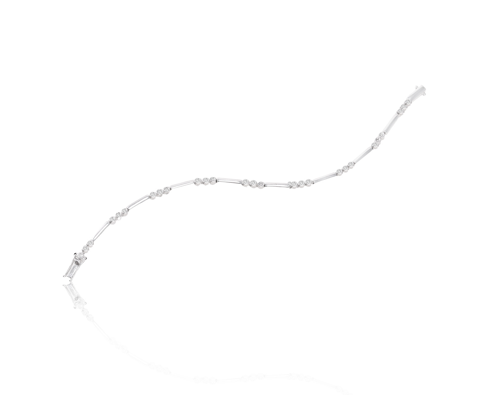 Золотой браслет с бриллиантами 0.15ct 281025/3