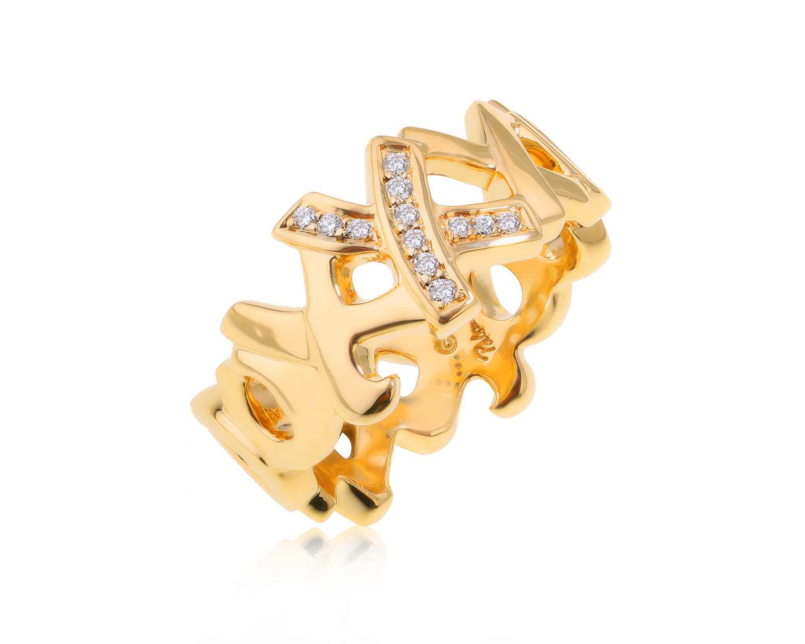 Оригинальное золотое кольцо Tiffany&Co Paloma Picasso