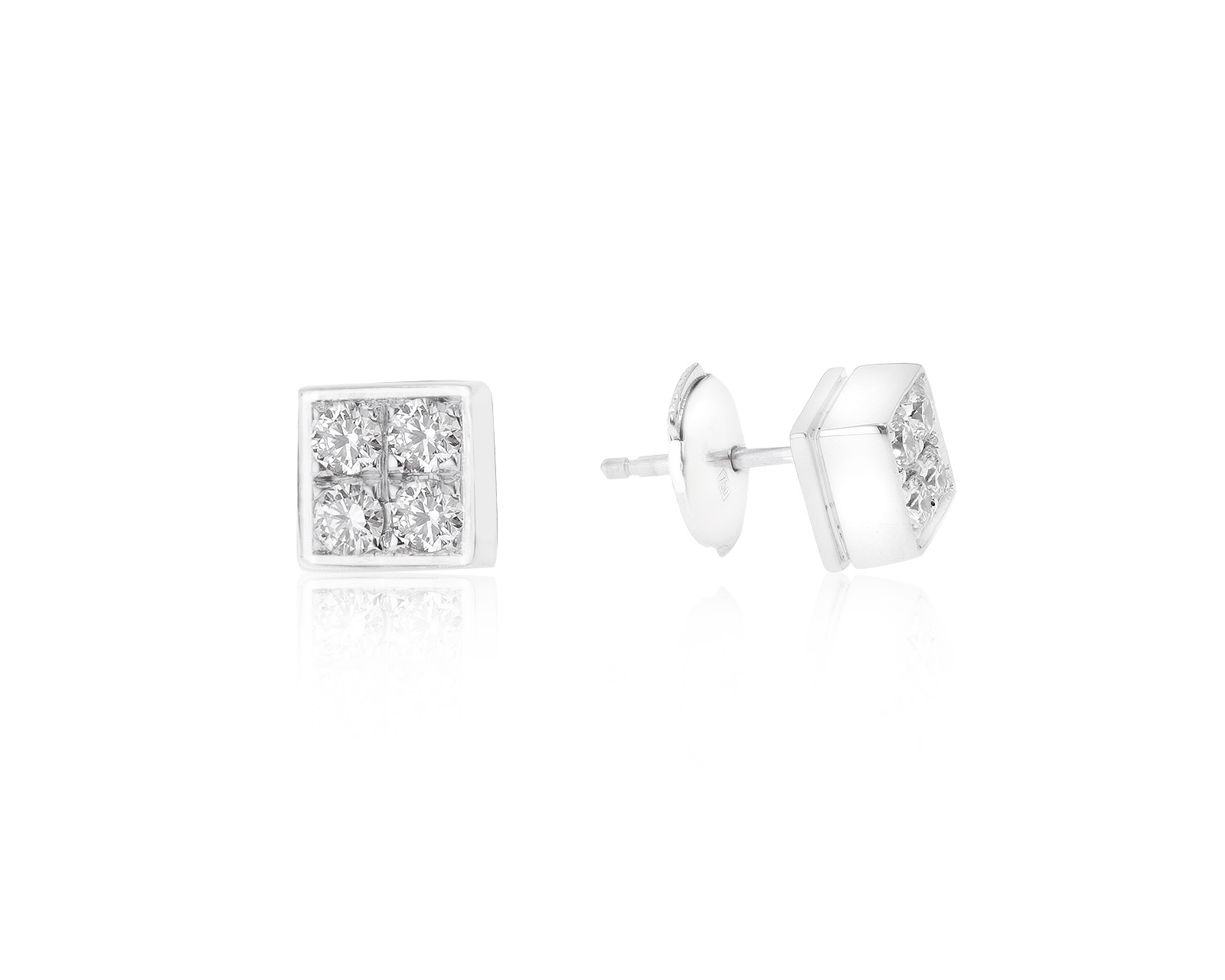 Оригинальные золотые серьги с бриллиантами 0.50ct Bvlgari Lucea 251021/10