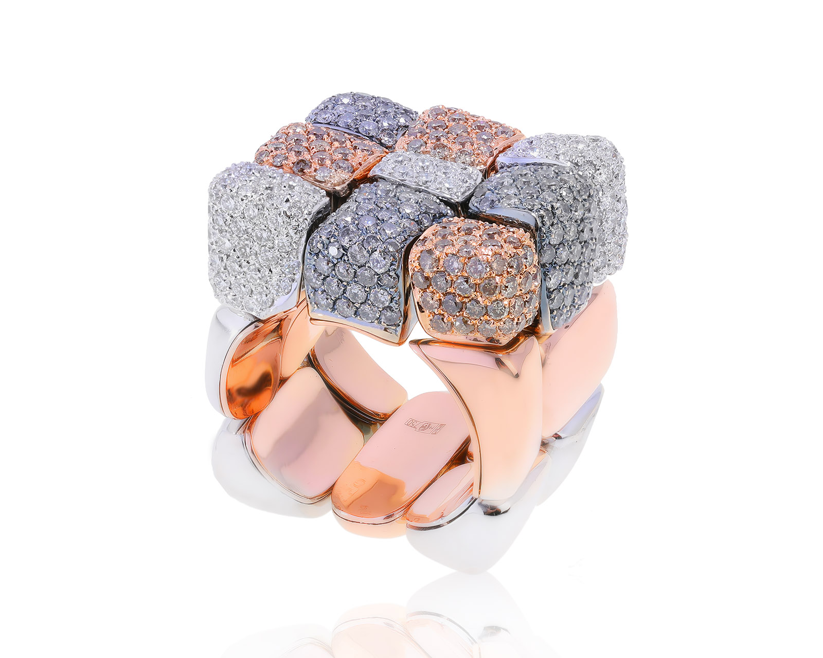 Оригинальное золотое кольцо Tokatzian Murazzo 060722/8