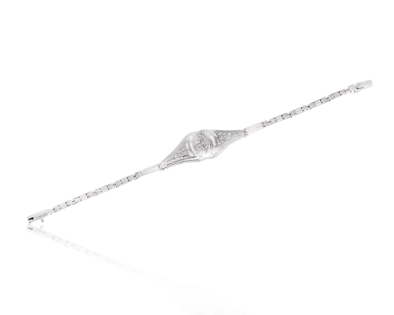 Золотой браслет с бриллиантами 0.29ct 131224/2