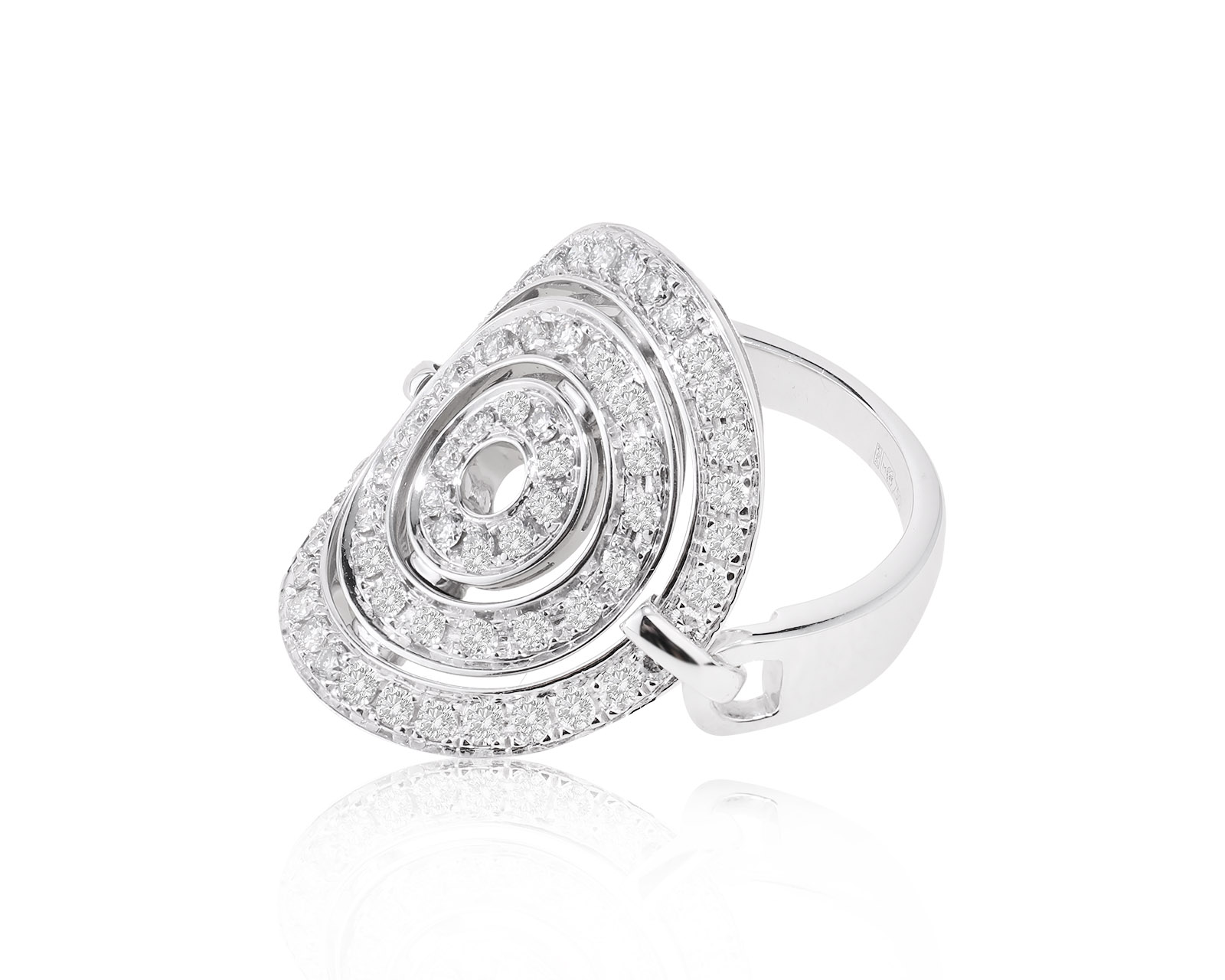 Оригинальное золотое кольцо Bvlgari Astrale Cerchi 120223/7