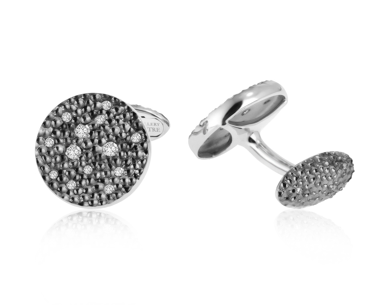Оригинальные золотые запонки с бриллиантами 0.51ct Jewellery Theatre 110621/2 Оригинальные золотые запонки с бриллиантами 0.51ct Jewellery Theatre 110621/2
