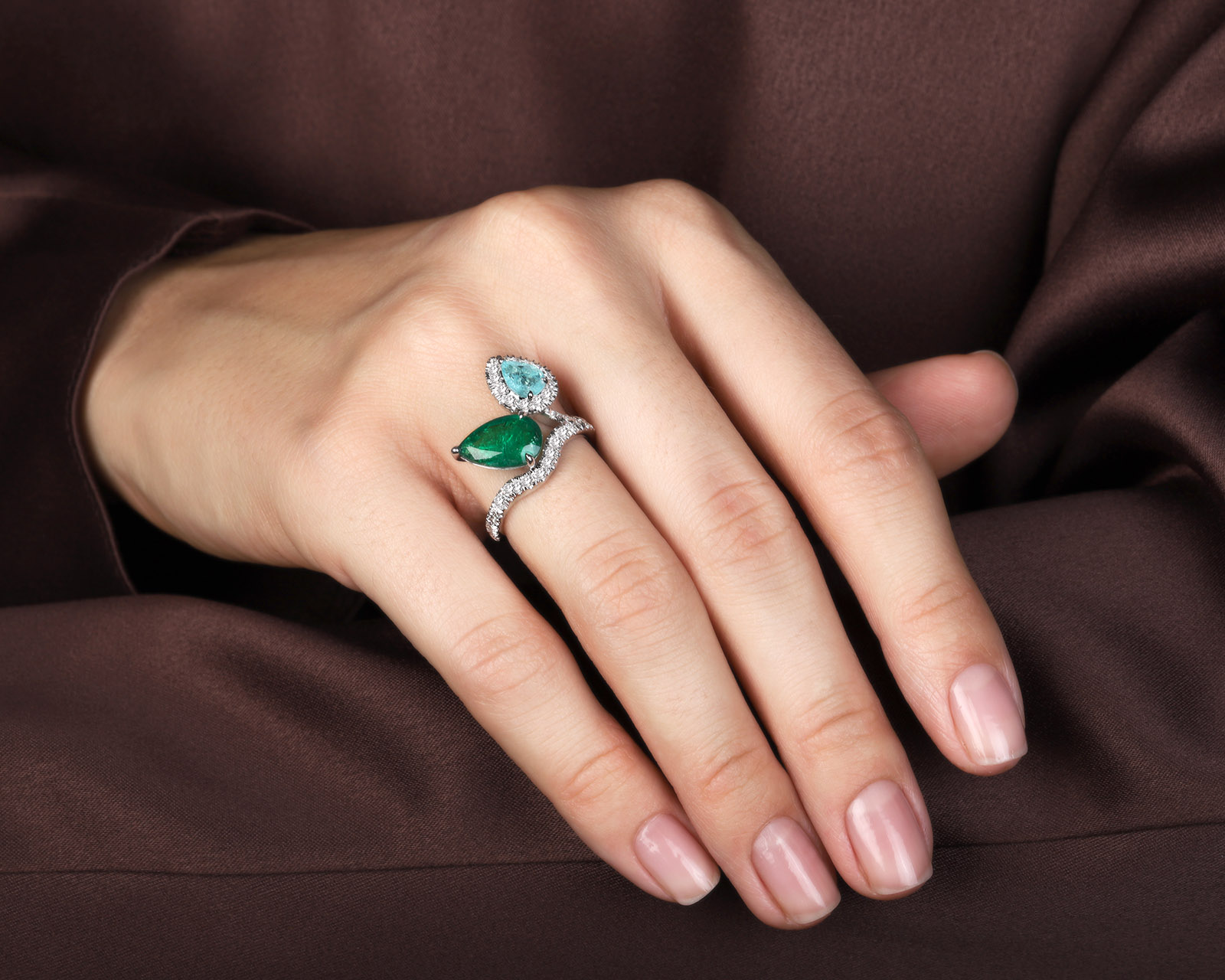 Золотое кольцо с изумрудом Замбия 2.32ct Evgeny Matveev
