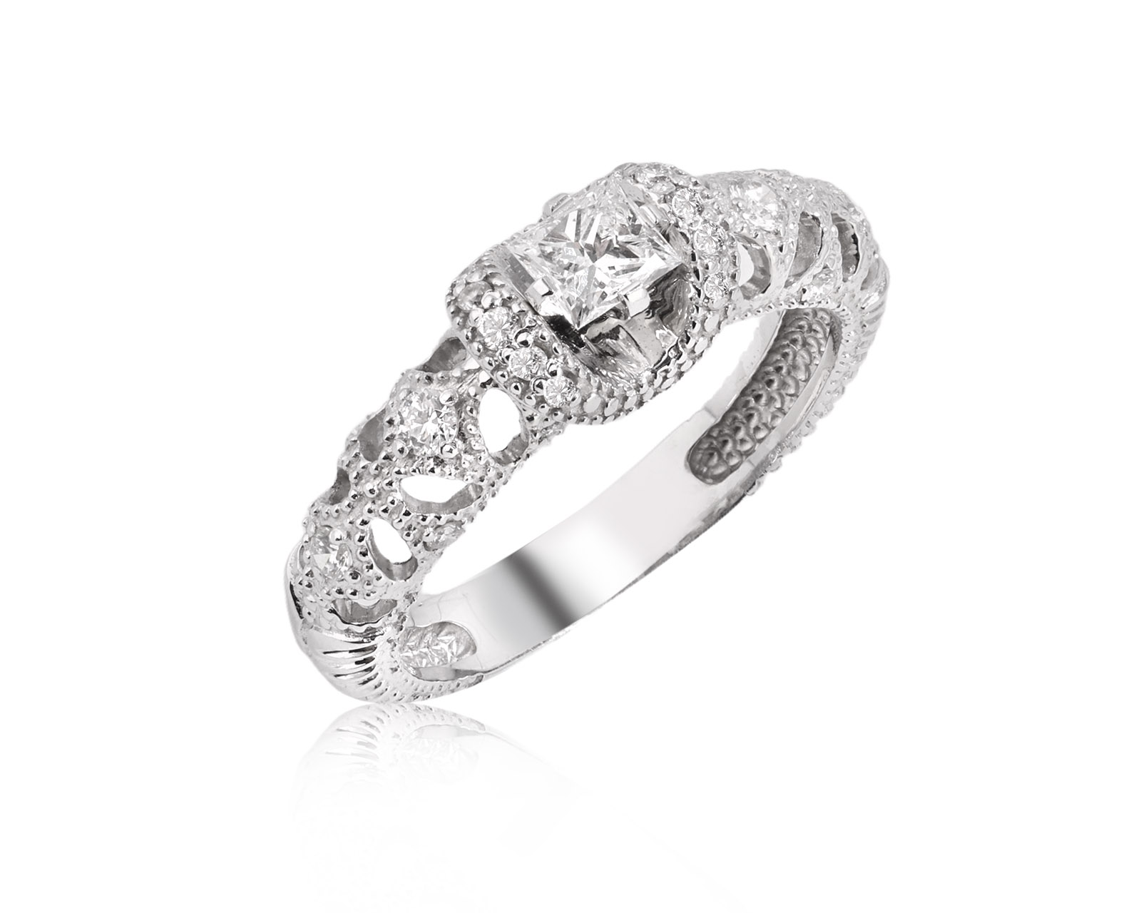 Оригинальное золотое кольцо с бриллиантами 0.48ct Constantin Artmayer 050326/КМ308