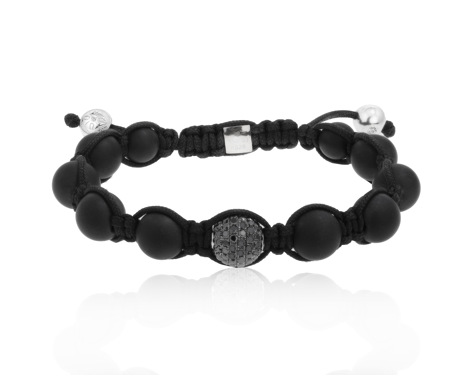 Оригинальный золотой браслет с бриллиантами 2.08ct Shamballa 170921/7 Оригинальный золотой браслет с бриллиантами 2.08ct Shamballa 170921/7
