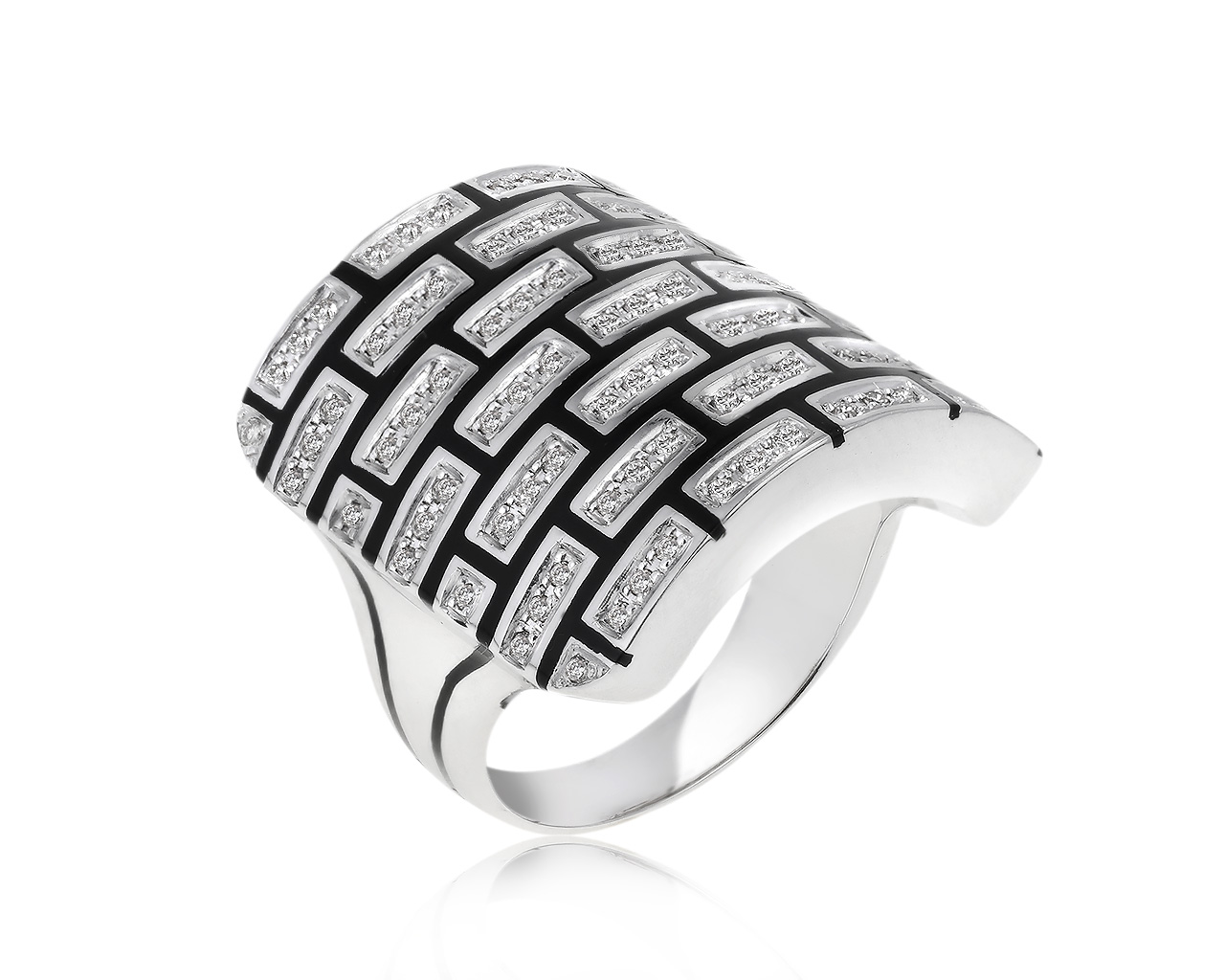 Великолепное золотое кольцо с бриллиантами 0.50ct 060321/3