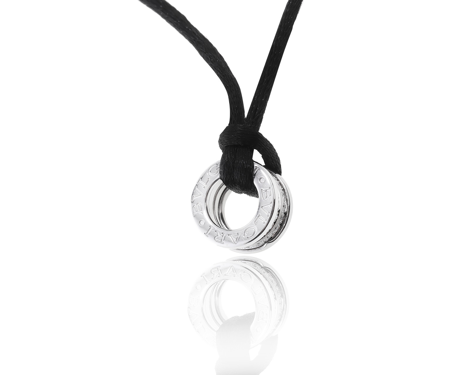 Оригинальный золотой кулон Bvlgari B.Zero1 130423/1