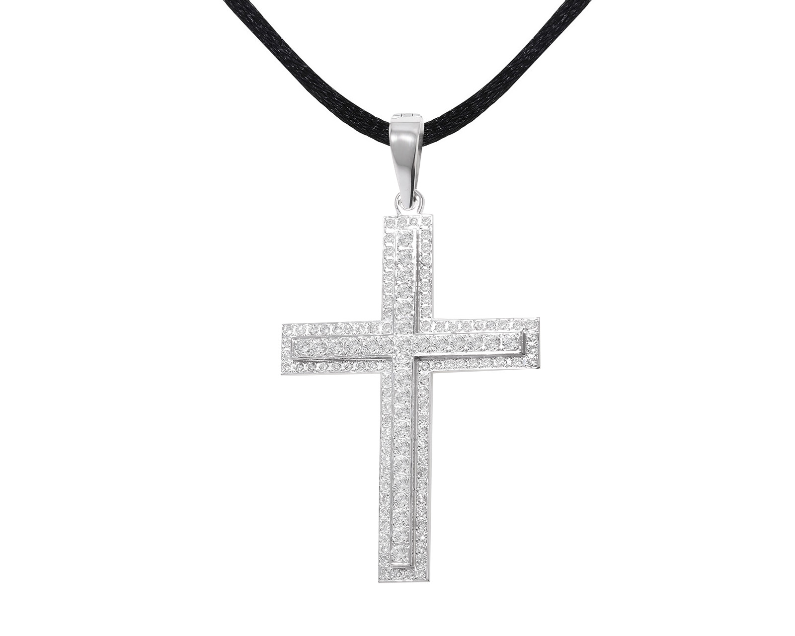 Превосходный золотой кулон с бриллиантами 4.22ct 010522/3 Превосходный золотой кулон с бриллиантами 4.22ct 010522/3