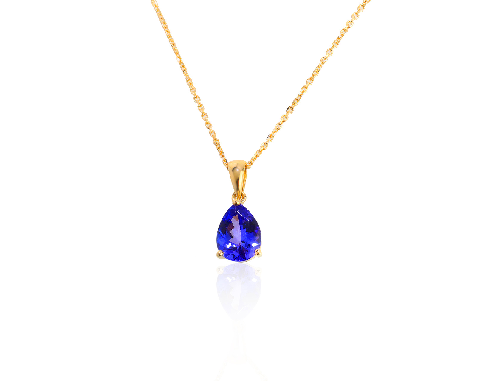 Оригинальный золотой кулон с танзанитом 1.14ct Shimansky Ayanda 230521/8 Оригинальный золотой кулон с танзанитом 1.14ct Shimansky Ayanda 230521/8