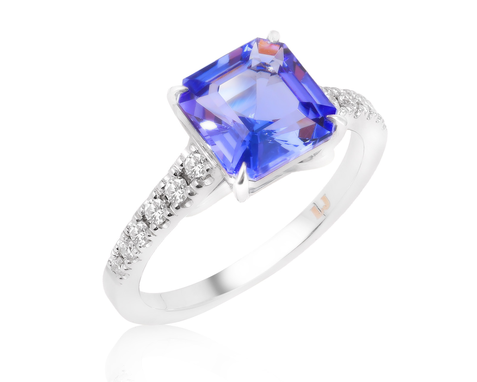 Оригинальное золотое кольцо с танзанитом 2.70ct Lykov`s Jewellery 061125/КМ217