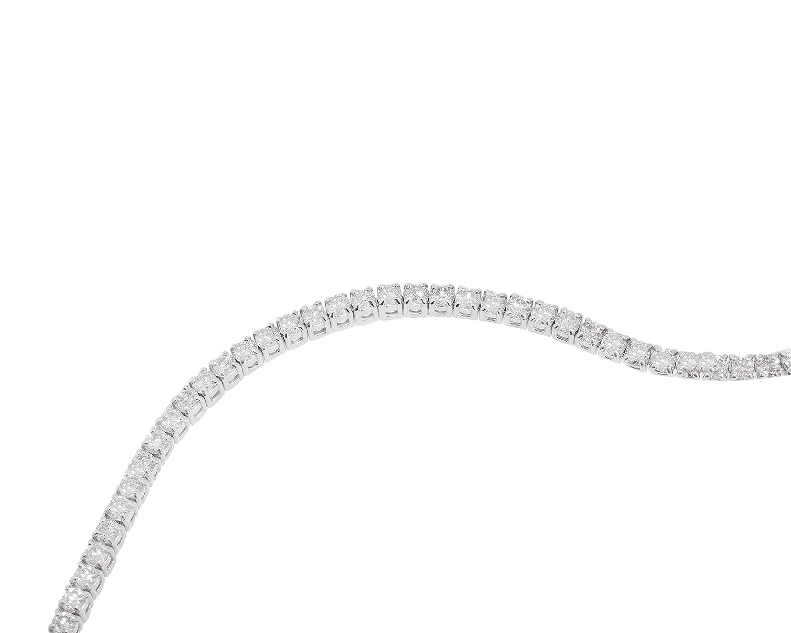 Достойный золотой браслет с бриллиантами 2.06ct