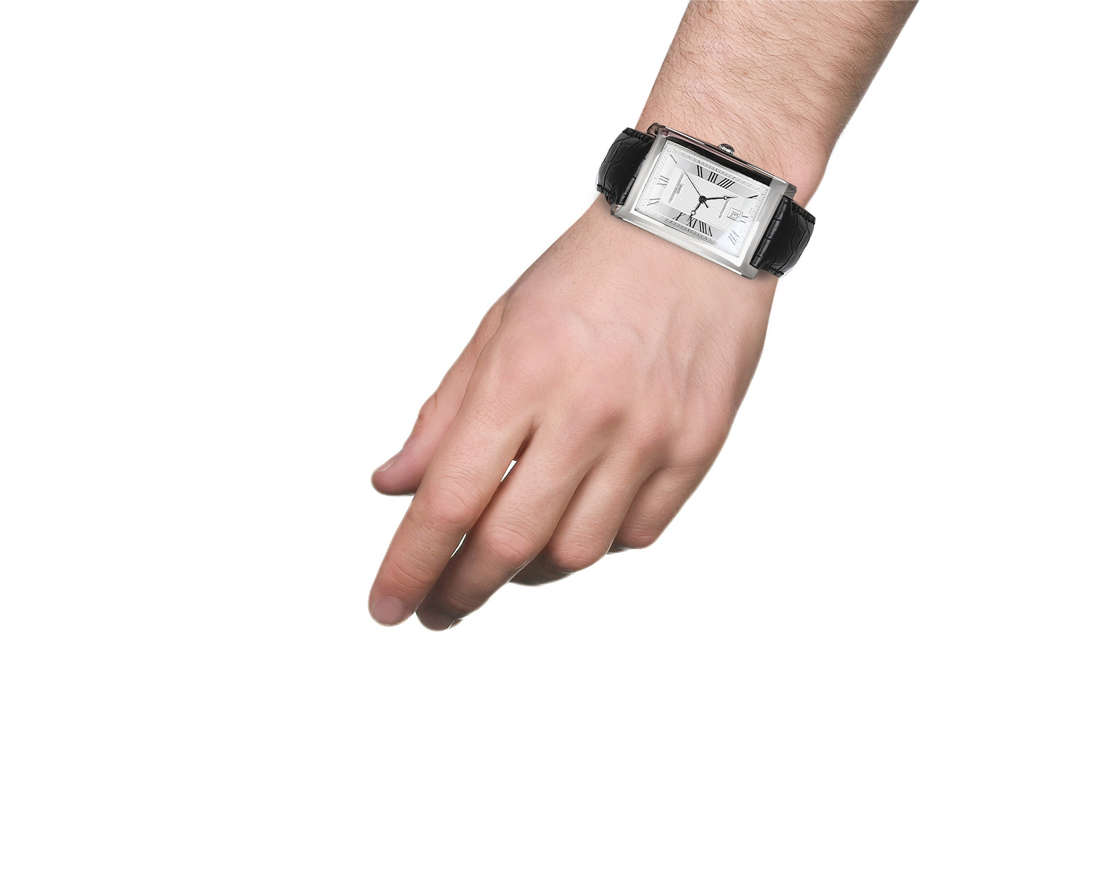 Оригинальные стальные часы Frederique Constant Carree