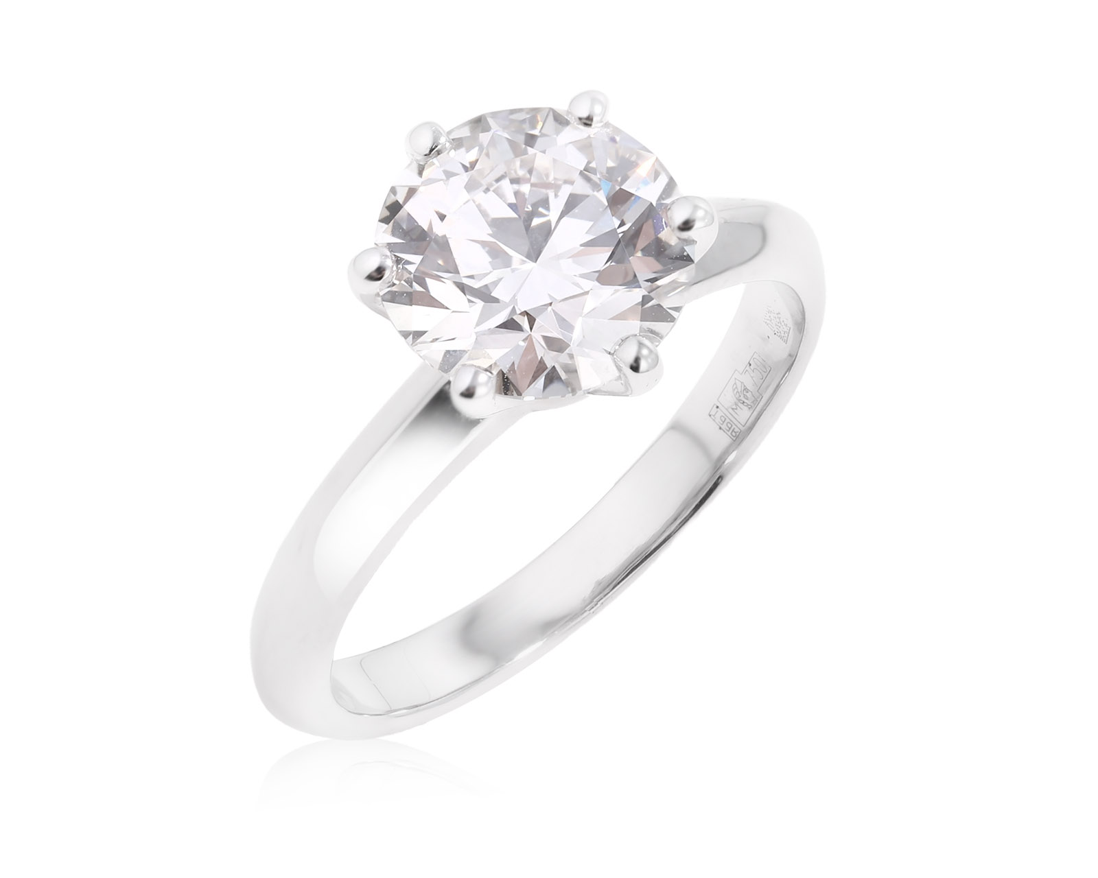 Золотое кольцо с бриллиантом 2.01ct 250925/8