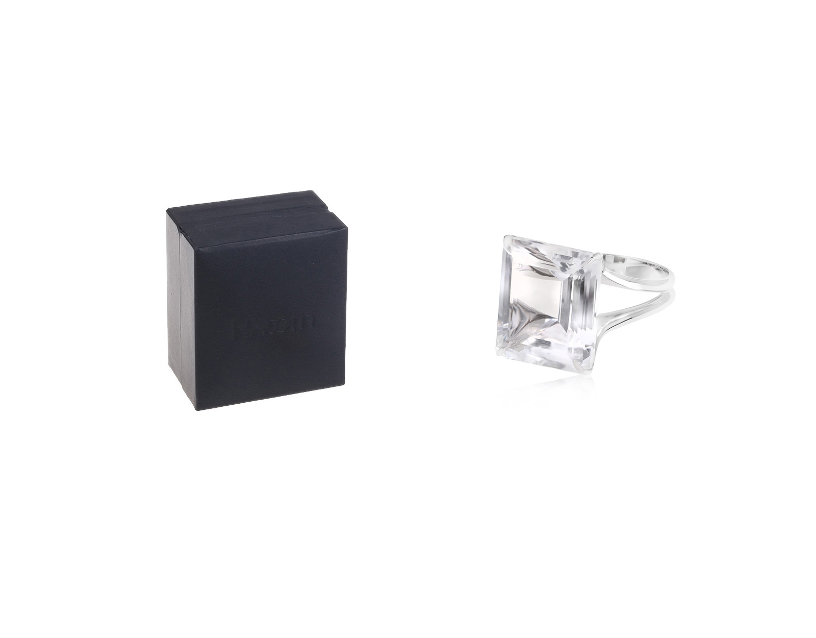 Оригинальное золотое кольцо с горным хрусталем 11.60ct H.Stern