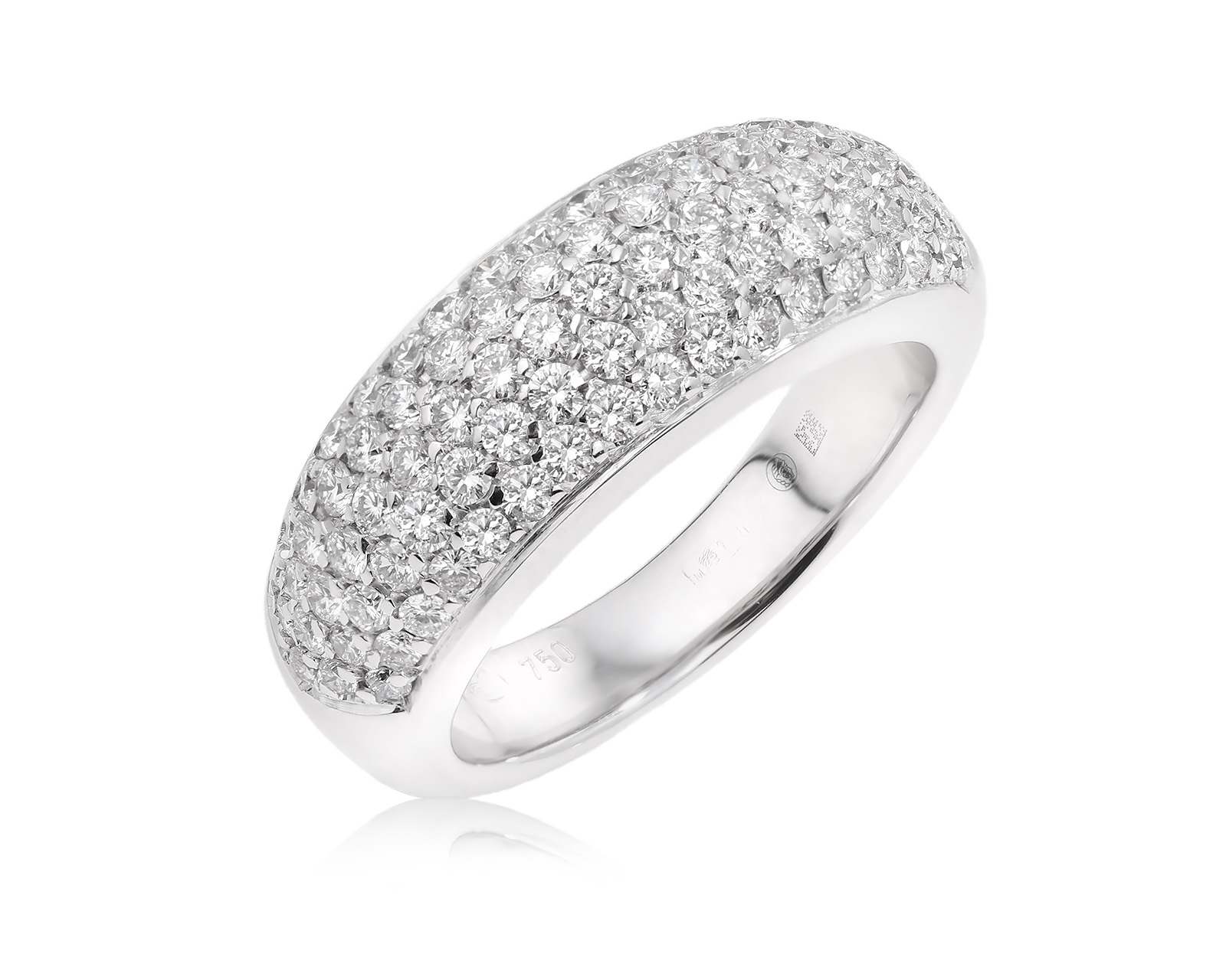 Оригинальное золотое кольцо с бриллиантами 1.30ct Gianni Lazzaro 040725/10