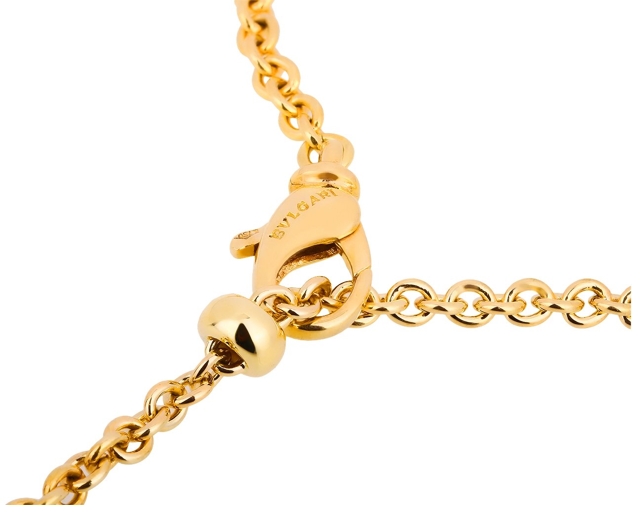 Прекрасная золотая цепочка Bvlgari Catene 260218/2