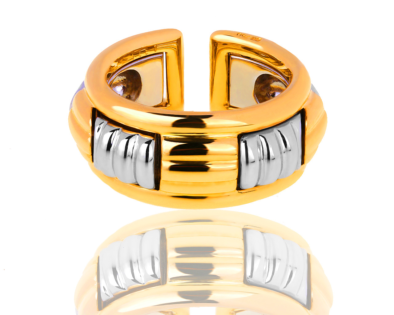 Оригинальное золотое кольцо с бриллиантами 0.30ct Boucheron 070419/1