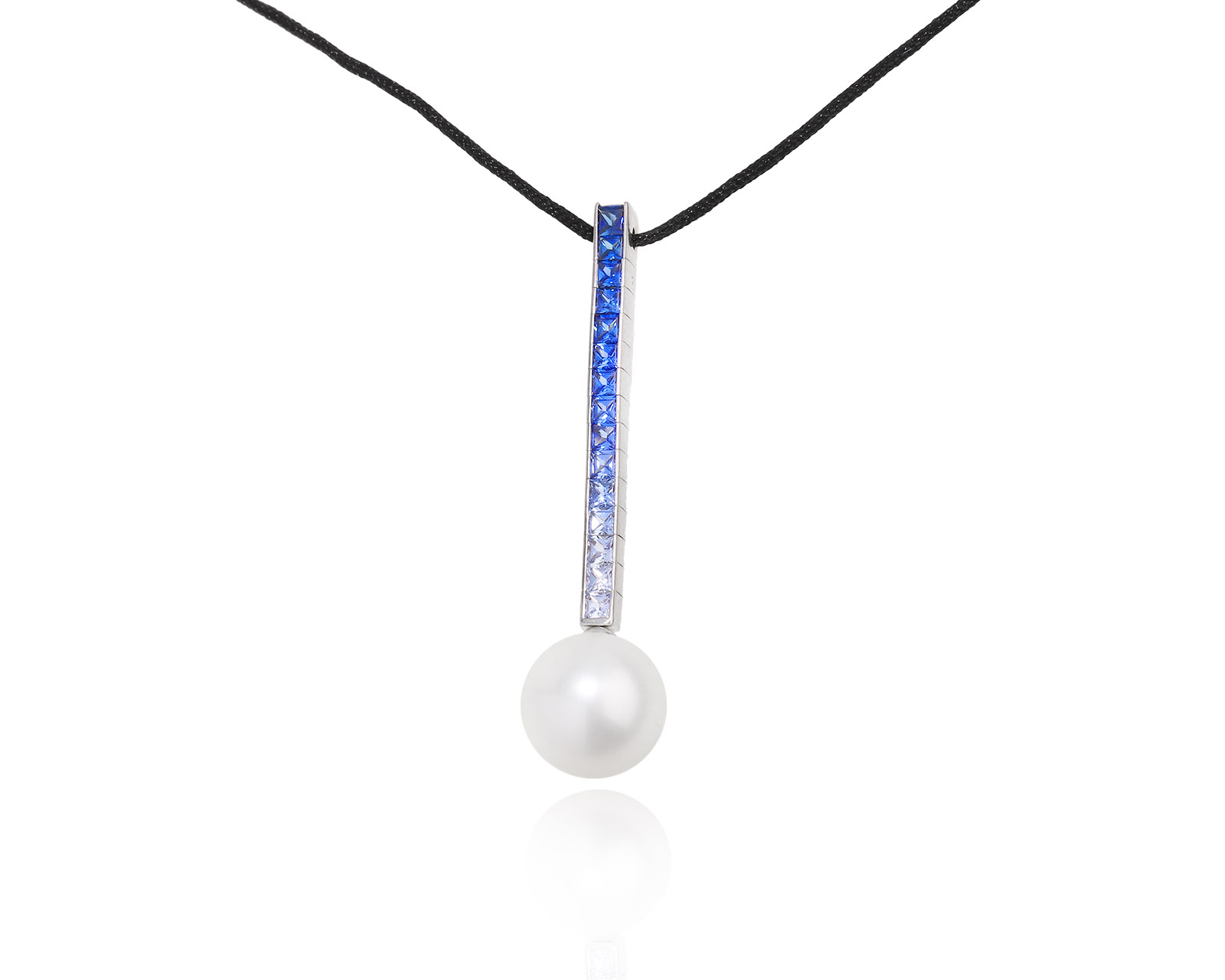 Оригинальный золотой кулон с жемчугом 10.90 мм Mikimoto 200123/3