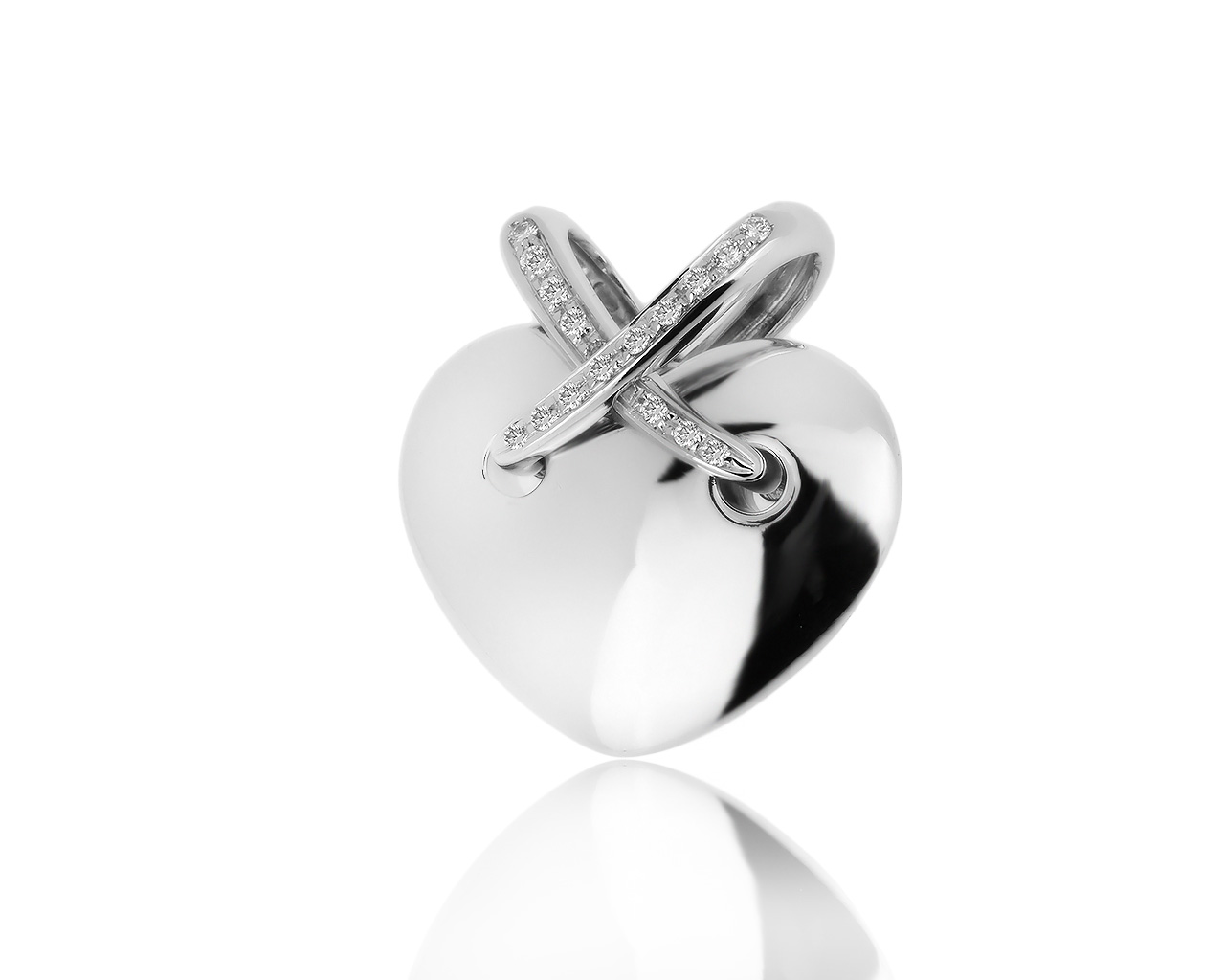 Оригинальный золотой кулон с бриллиантами 0.20ct Chaumet 281019/3