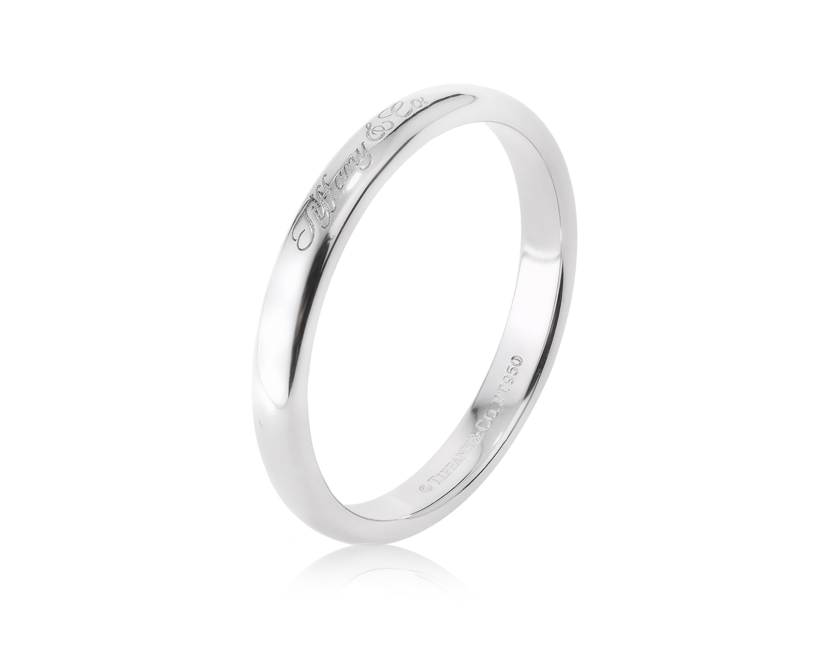 Оригинальное платиновое кольцо Tiffany&Co 000008/00