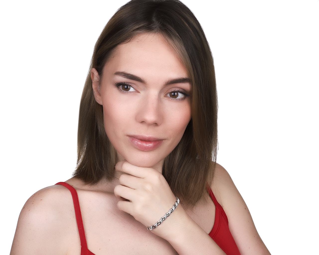 Оригинальный золотой браслет с бриллиантами 1.05ct Chaumet