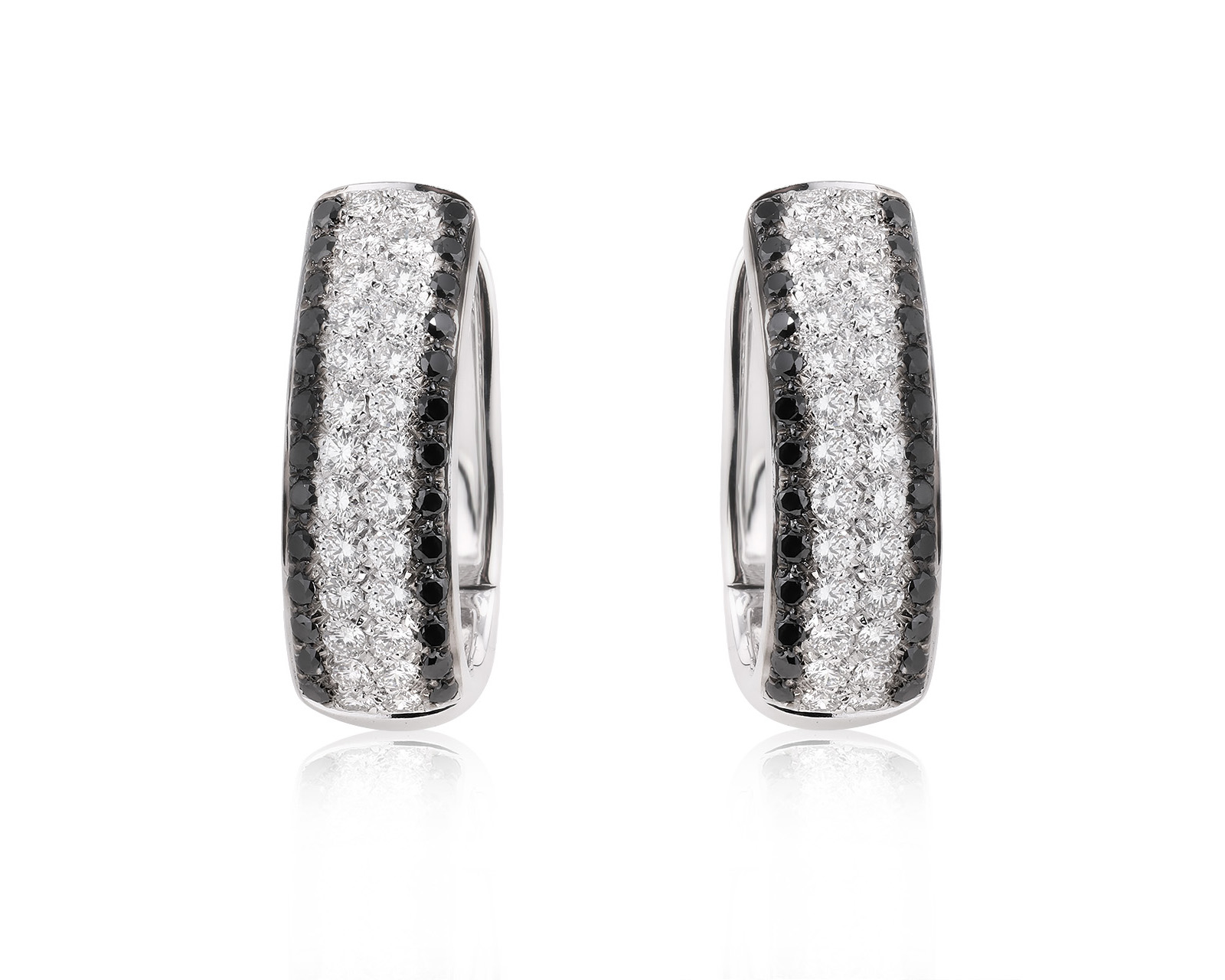 Золотые серьги с бриллиантами 2.26ct 041024/2