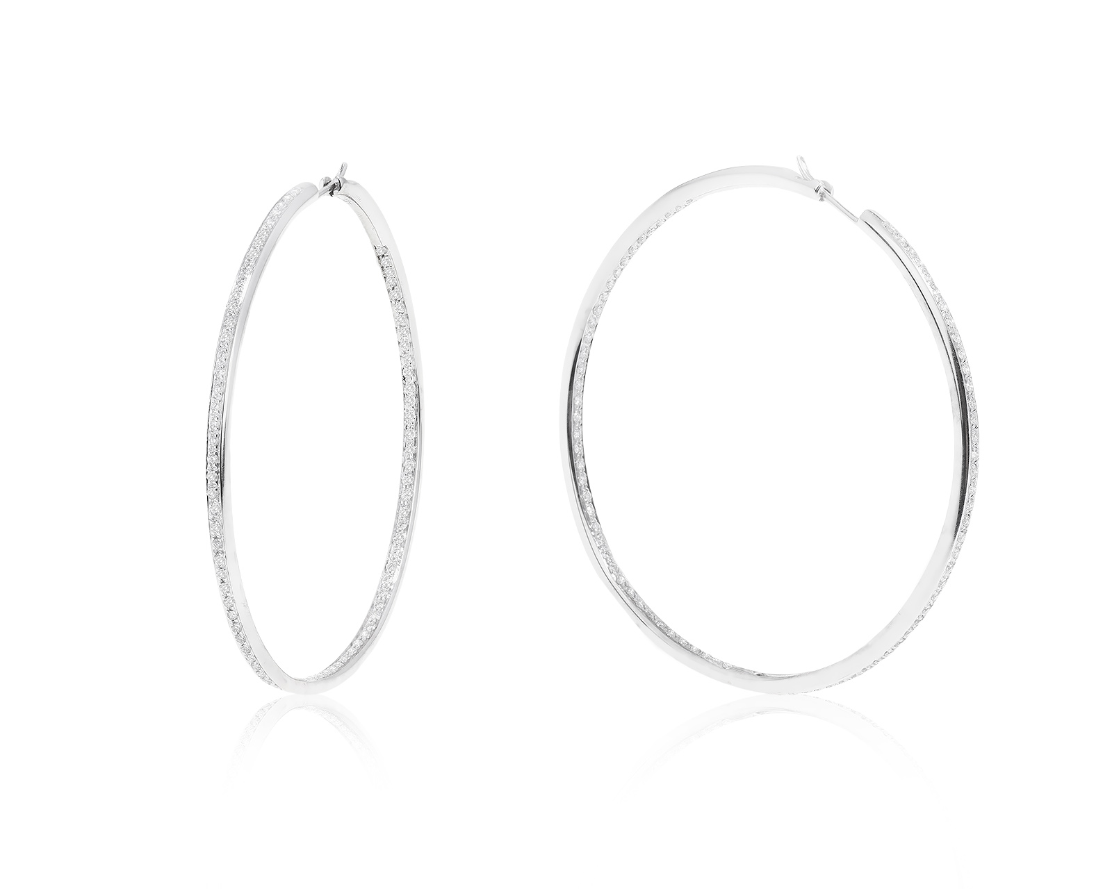 Оригинальные золотые серьги с бриллиантами 1.60ct Leo Pizzo 171022/2