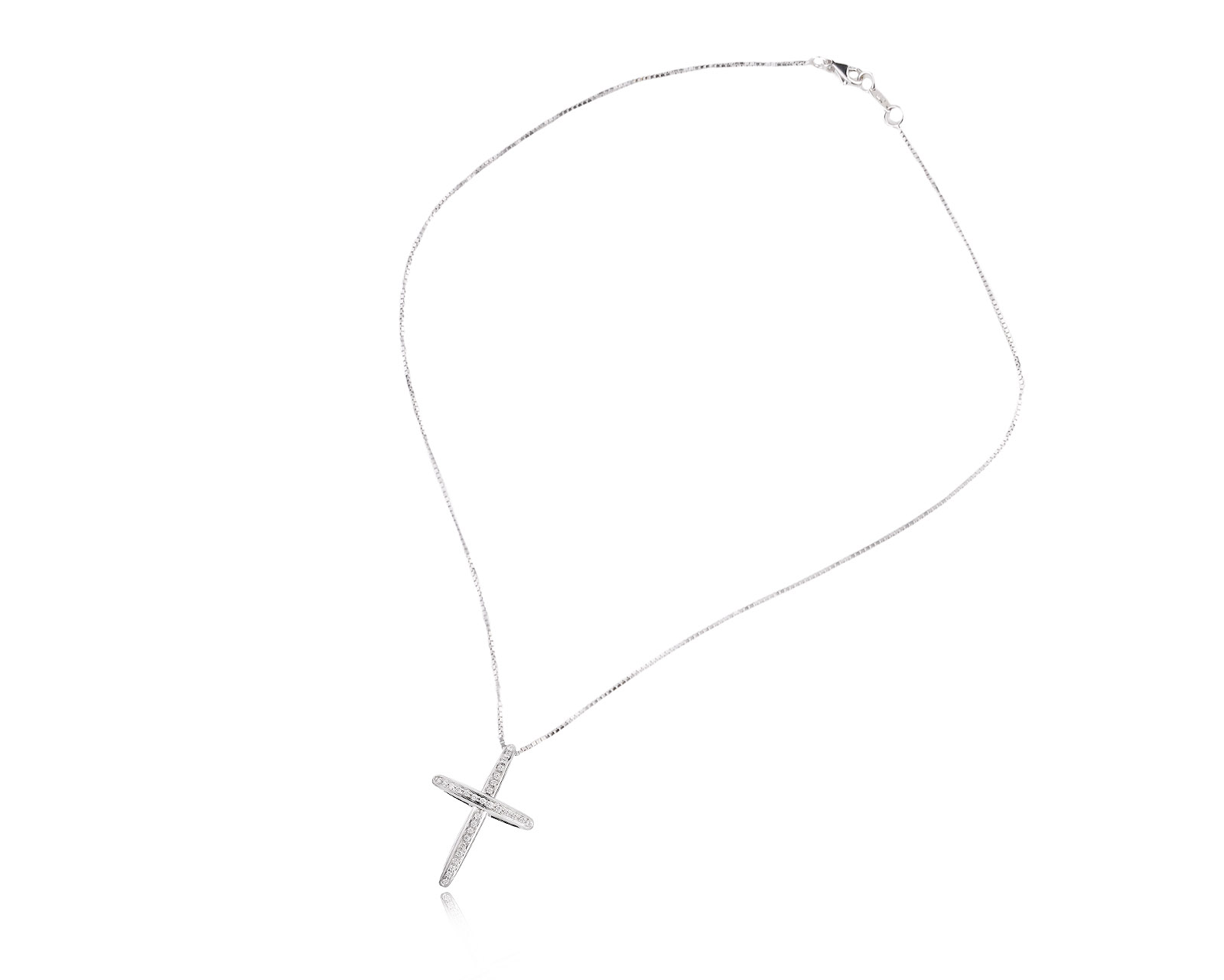 Оригинальный золотой кулон с бриллиантами 0.18ct Carl F. Bucherer
