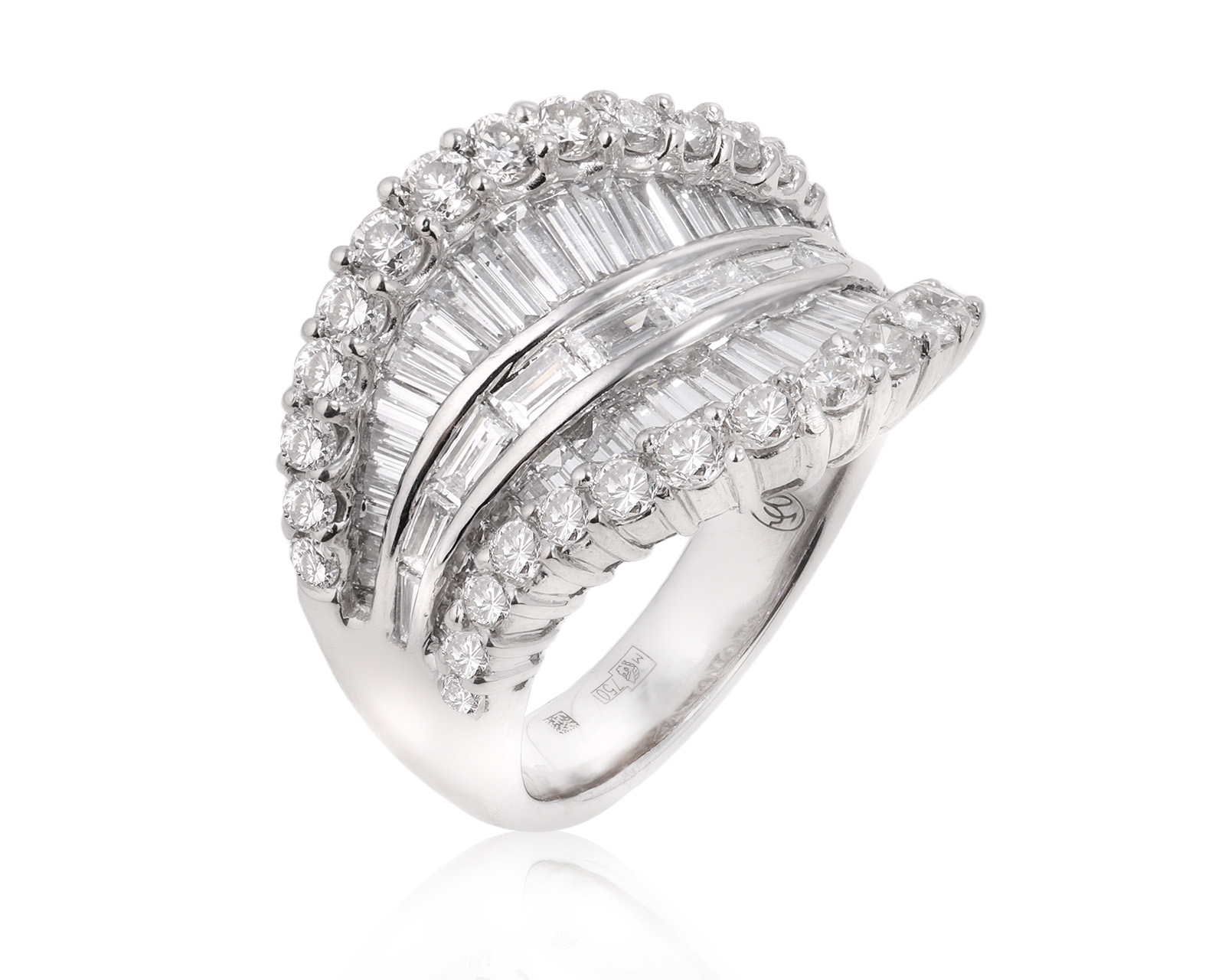 Оригинальное золотое кольцо с бриллиантами 3.27ct Valentin Yudashkin 140225/19 Оригинальное золотое кольцо с бриллиантами 3.27ct Valentin Yudashkin 140225/19