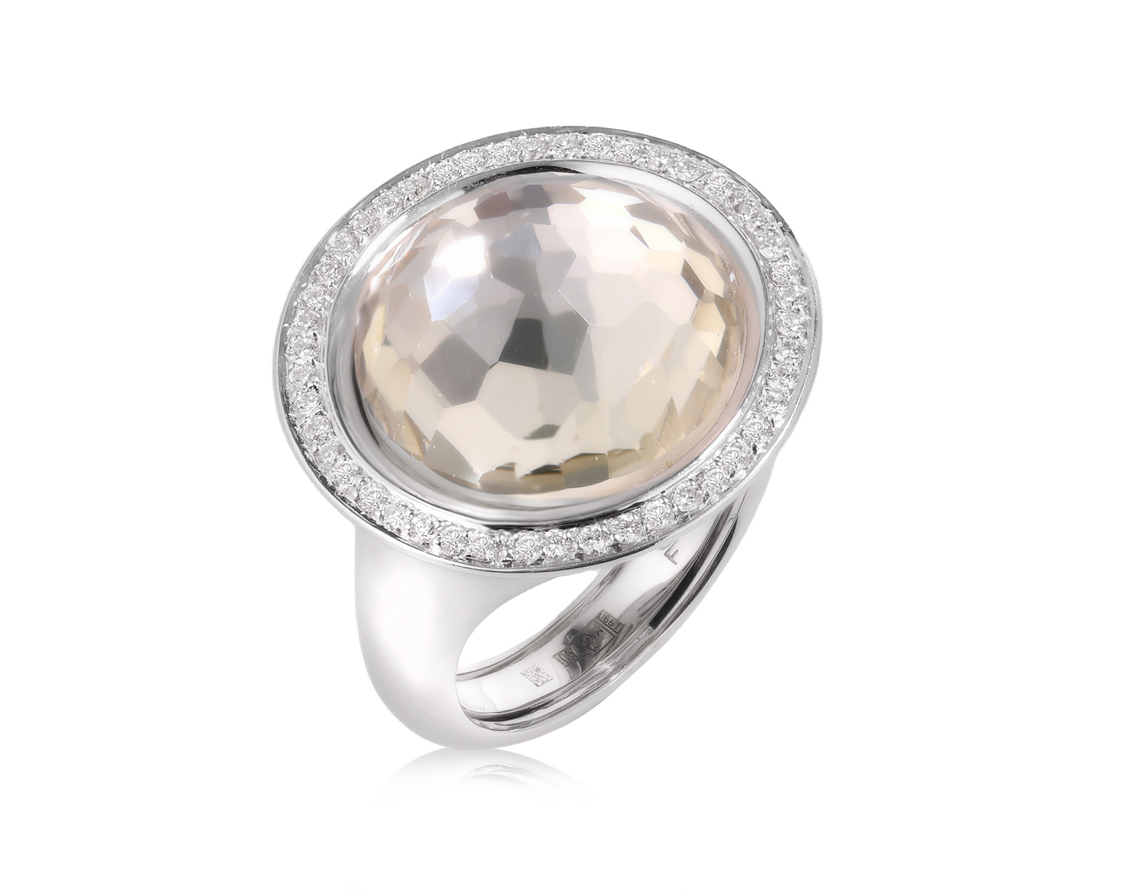 Оригинальное золотое кольцо с сапфиром 11.00ct Giovanni Ferraris 060226/1