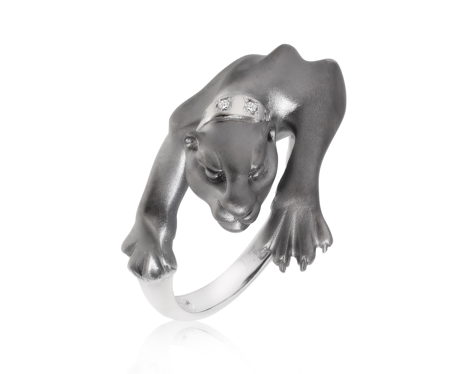 Золотое кольцо с бриллиантами 0.03ct 081224/6