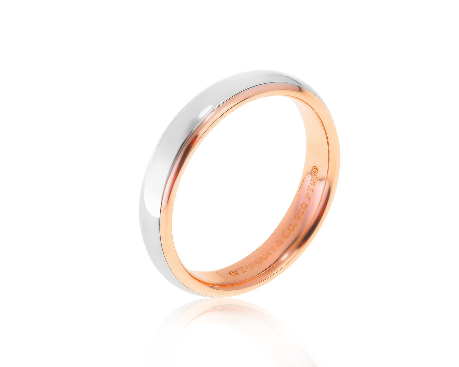 Оригинальное золотое кольцо Tiffany&Co 031122/3