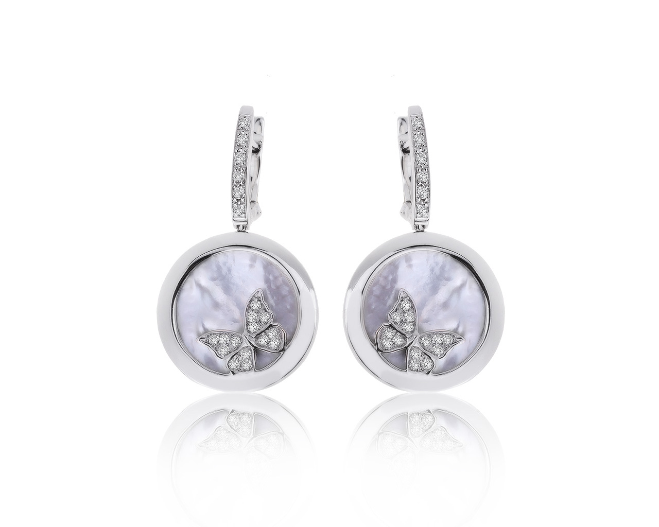 Оригинальные золотые серьги с бриллиантами 0.25ct Carrera y Carrera 140220/7