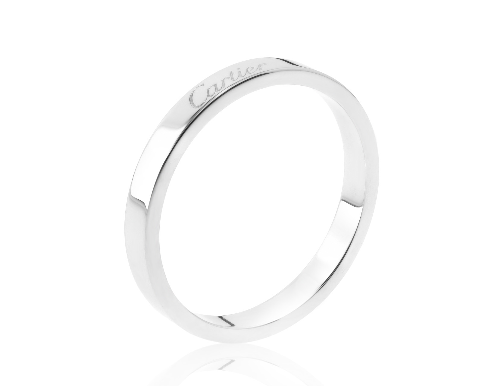 Оригинальное платиновое кольцо Cartier 041021/10 Оригинальное платиновое кольцо Cartier 041021/10