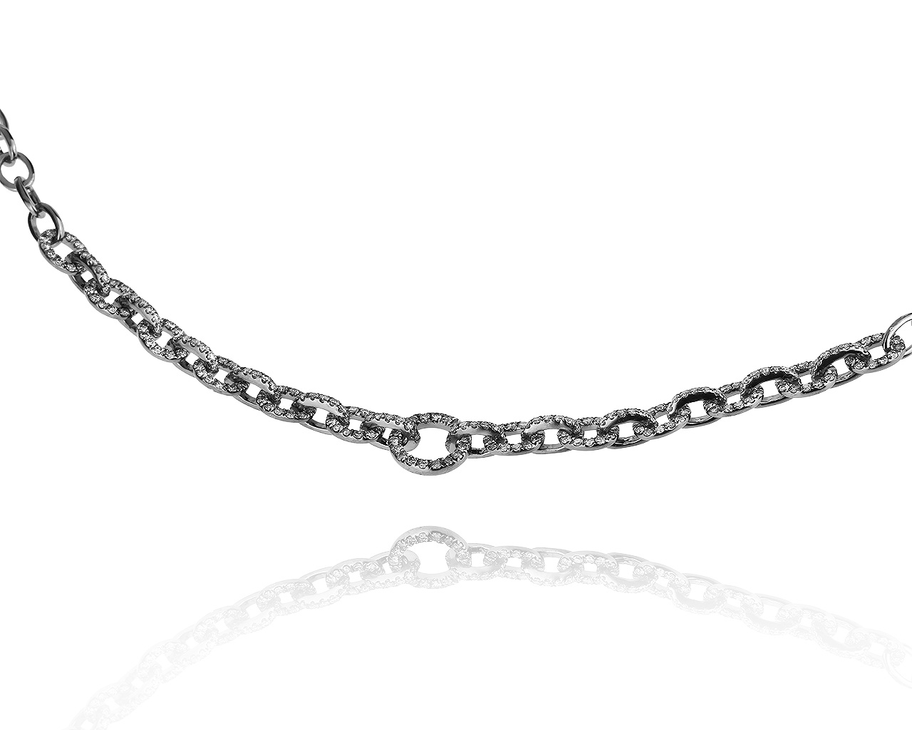 Оригинальная золотая цепочка с бриллиантами 1.50ct Grissoni 211019/6 Оригинальная золотая цепочка с бриллиантами 1.50ct Grissoni 211019/6
