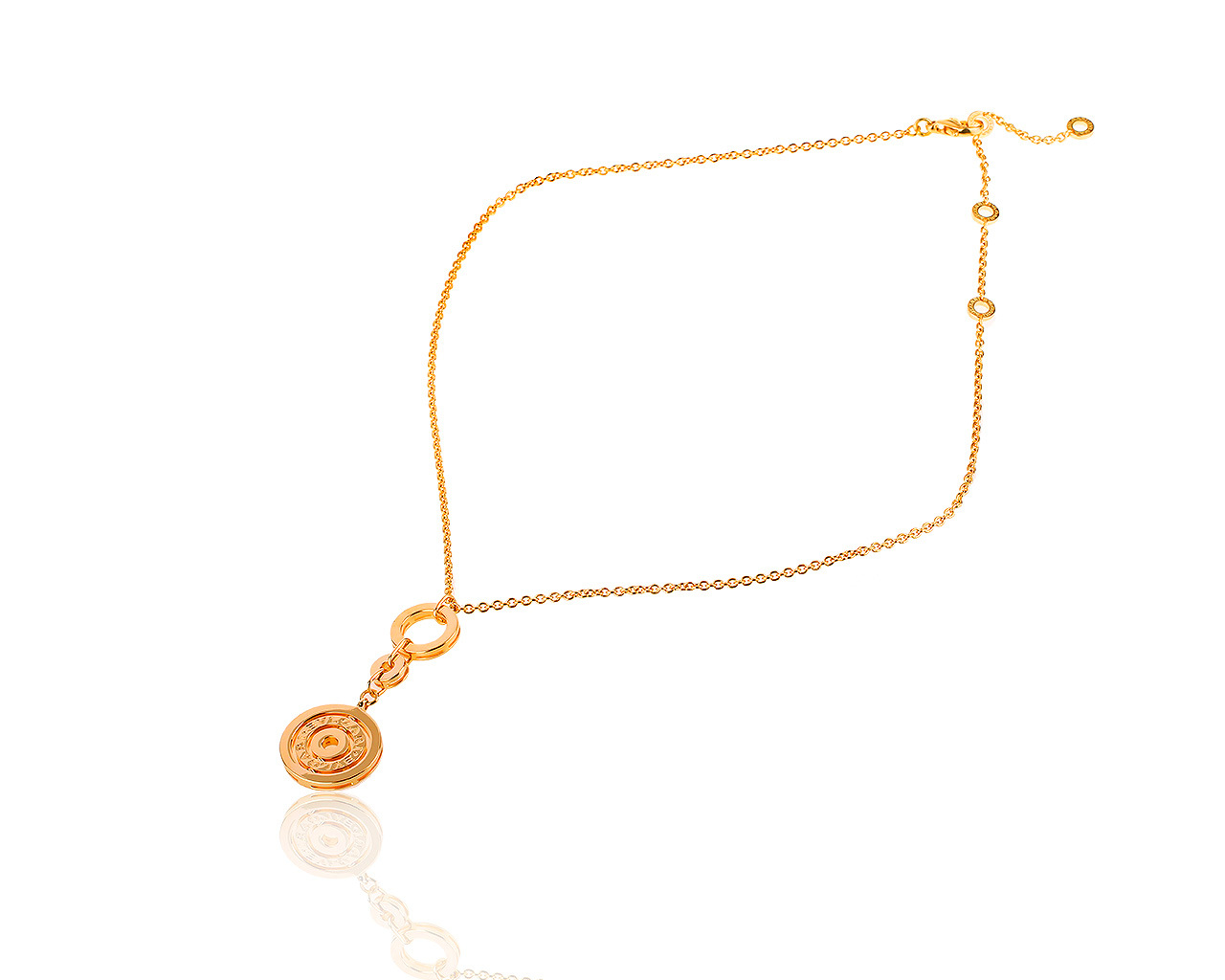 Оригинальное золотое колье Bvlgari