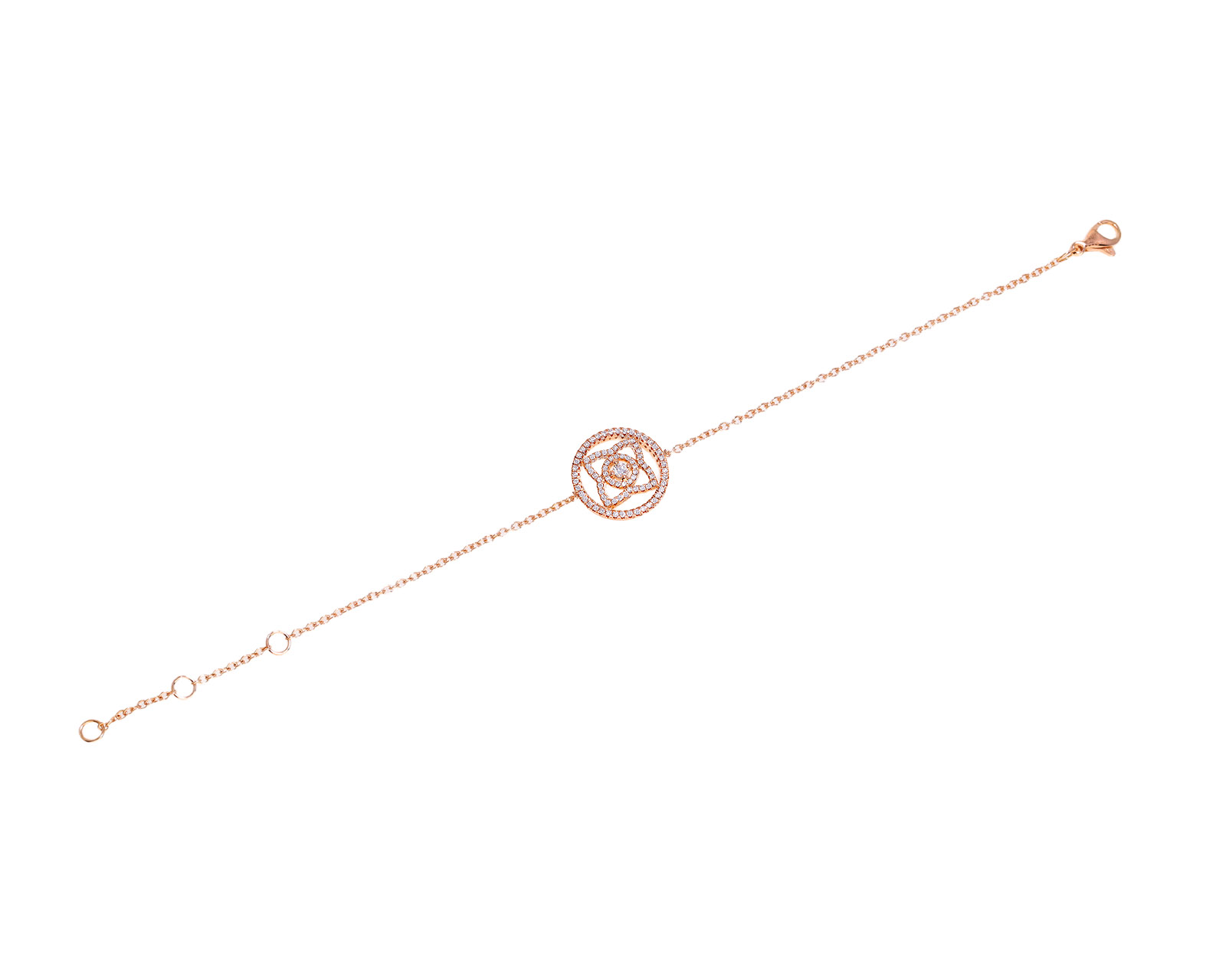 Оригинальный золотой браслет De Beers Enchanted Lotus 070725/11 Оригинальный золотой браслет De Beers Enchanted Lotus 070725/11