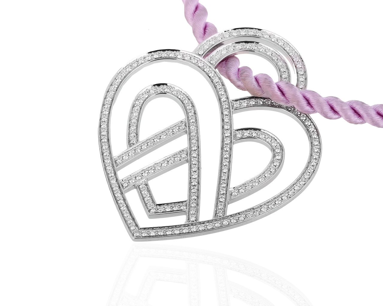 Золотая подвеска с бриллиантами 1.30ct Poiray Paris 290418/2