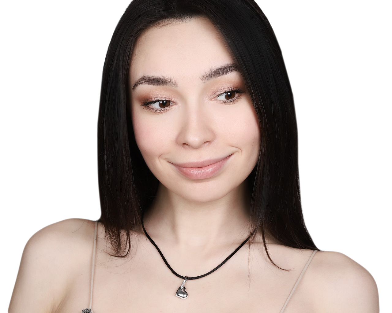 Оригинальный золотой кулон с бриллиантами 0.02ct Chimento