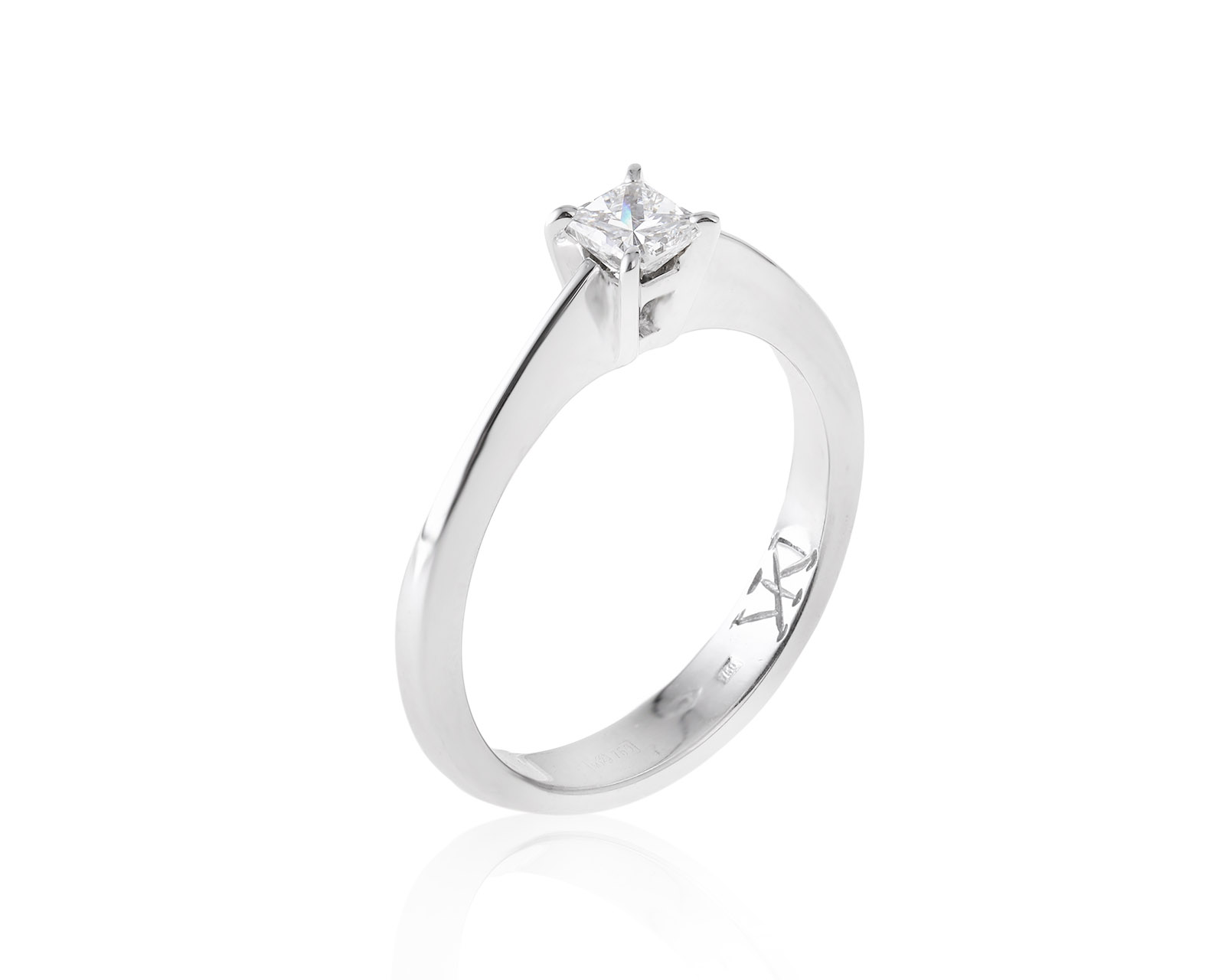 Оригинальное золотое кольцо с бриллиантом 0.32ct Korloff 250123/2