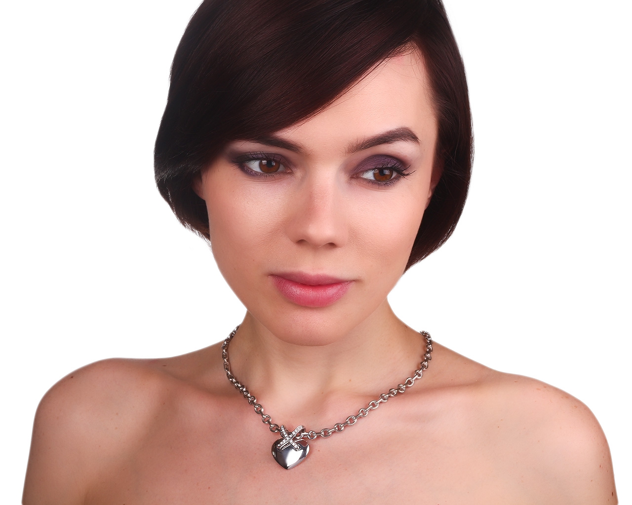 Изящное золотое колье с бриллиантами 0.25ct Chaumet Liens Maxi