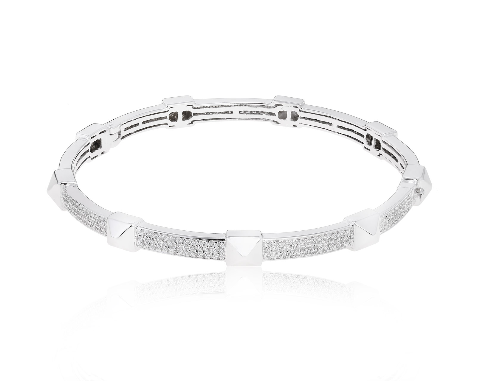 Престижный золотой браслет с бриллиантами 1.09ct 040222/2