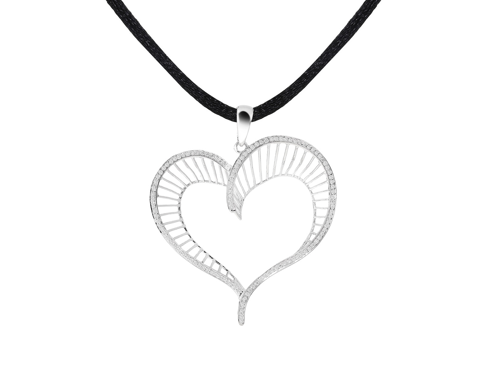 Очаровательный золотой кулон с бриллиантами 0.29ct 080522/2