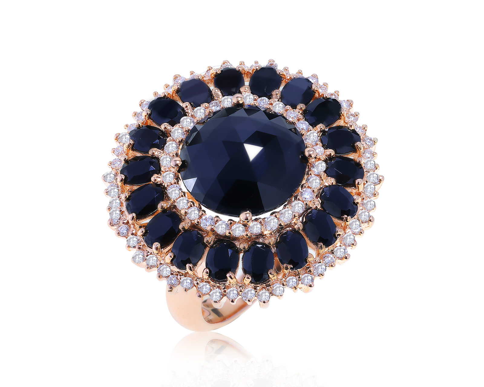 Оригинальное золотое кольцо с ониксом 8.00ct Crivelli 110123/4 Оригинальное золотое кольцо с ониксом 8.00ct Crivelli 110123/4
