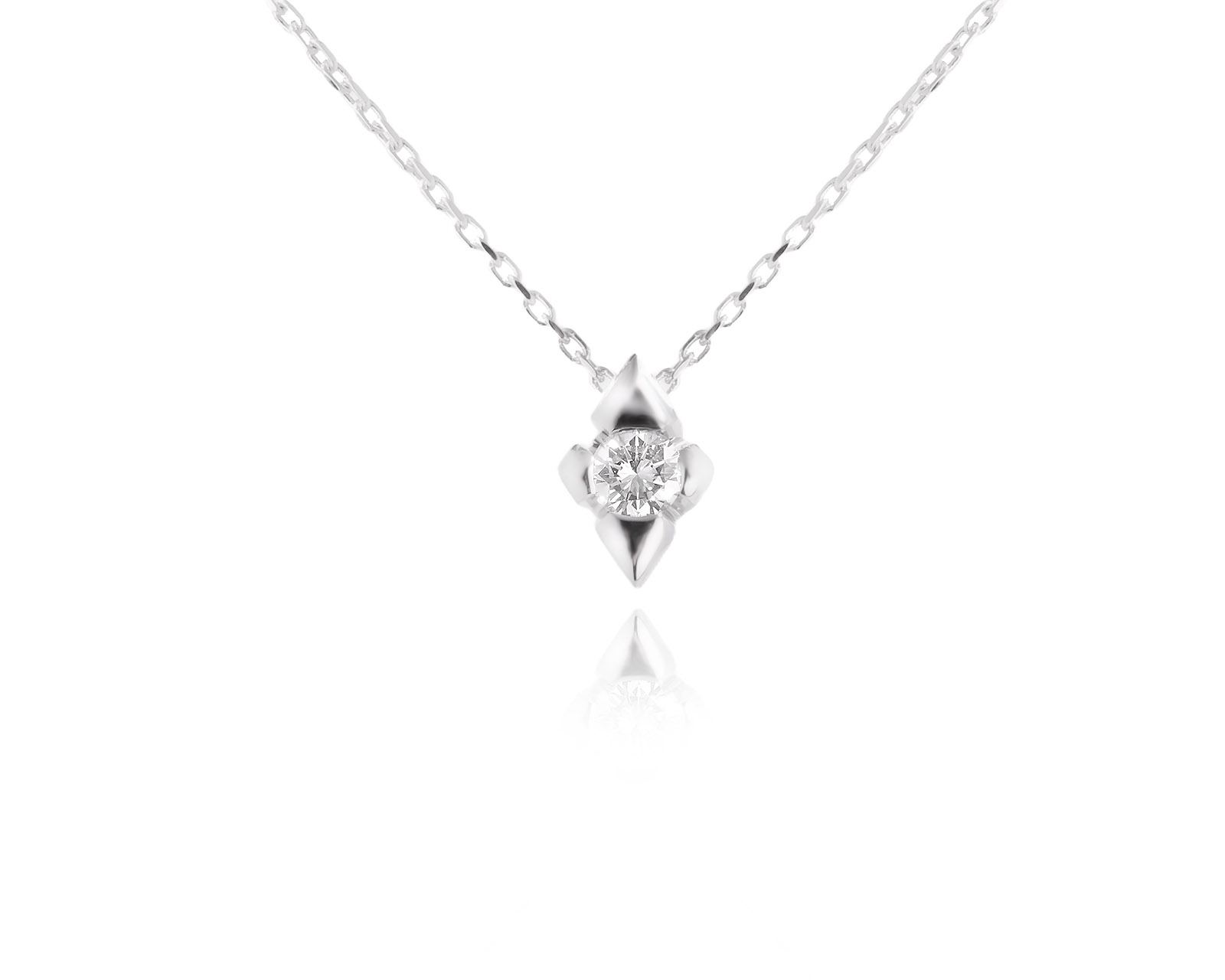 Оригинальное золотое колье с бриллиантами 0.17ct Damiani 110426/1