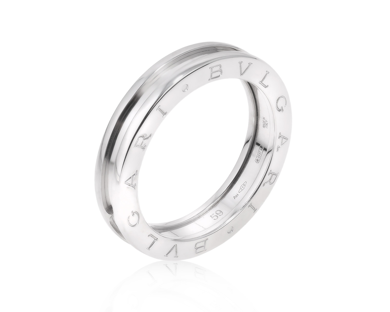 Оригинальное золотое кольцо Bvlgari B.Zero1 190725/14