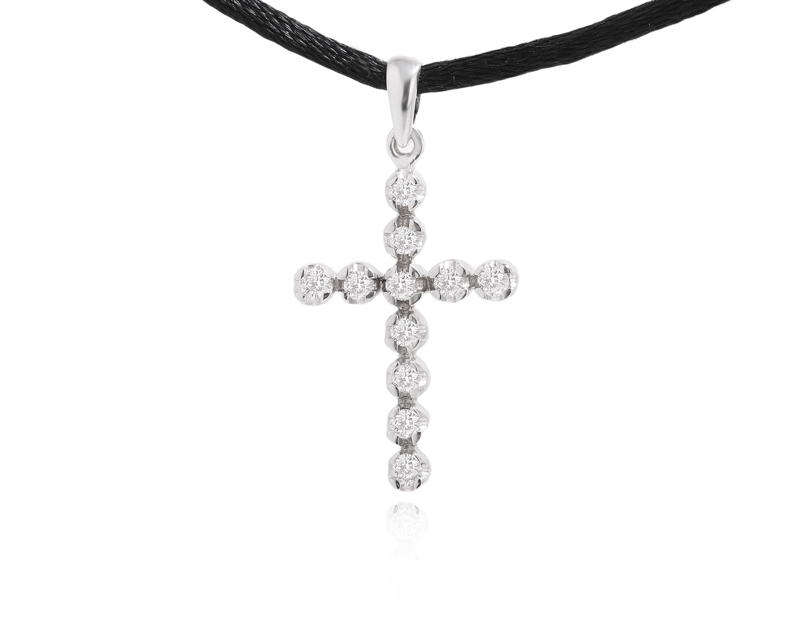 Золотой кулон с бриллиантами 0.38ct 080825/9