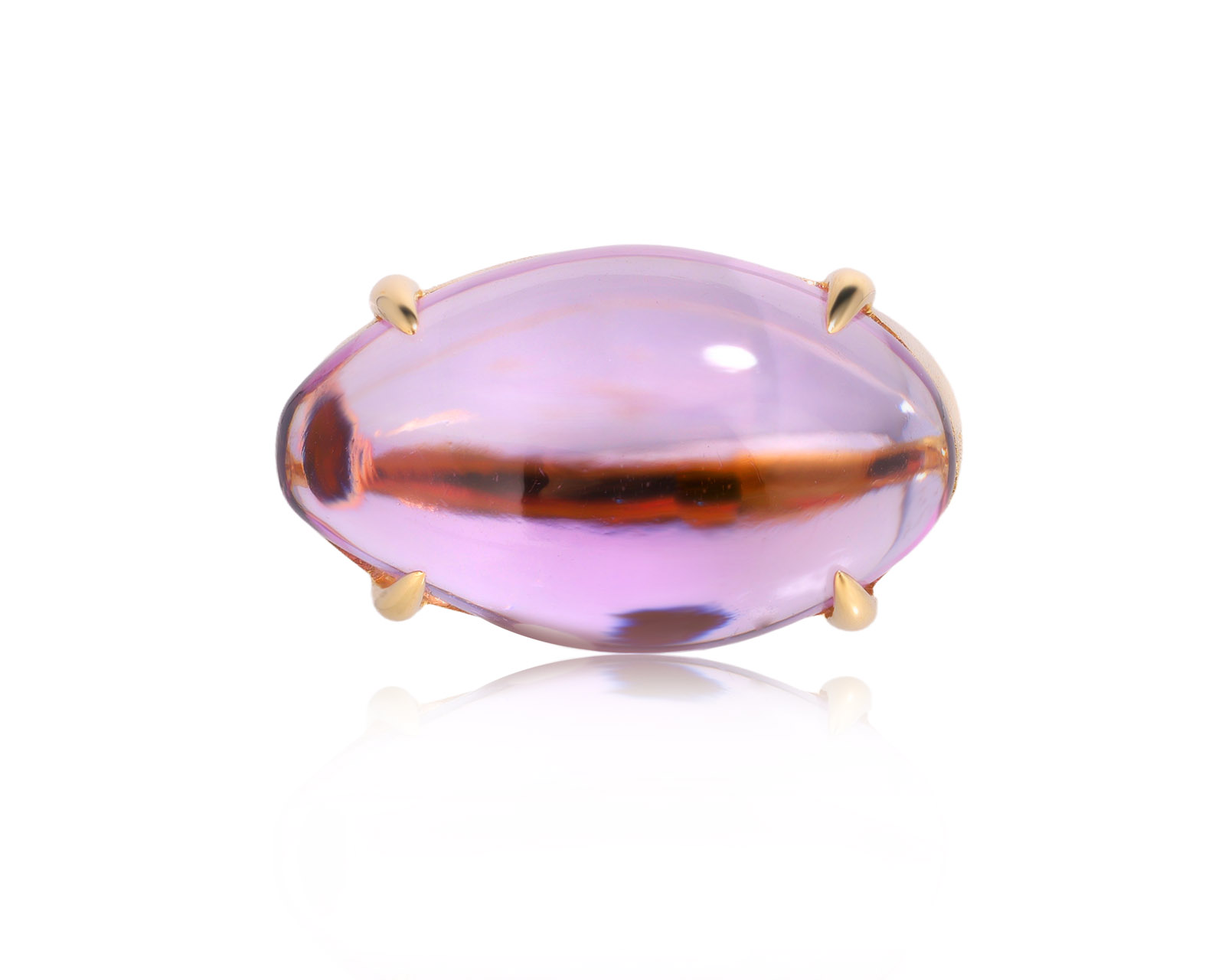 Оригинальное золотое кольцо с аметистом 18.40ct Marco Bicego Confetti Genne